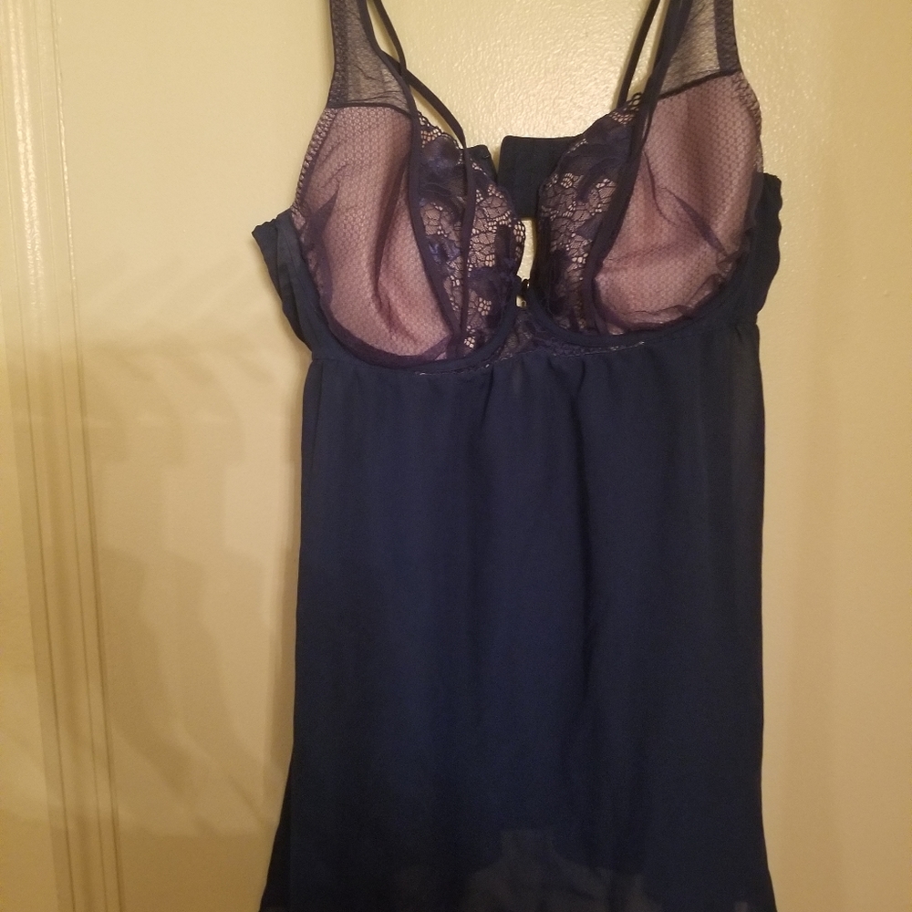 Navy blue nightie